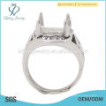 Base en anneau 8mm pour la fabrication de bijoux pour l&#39;anneau wanita en Indonésie Bague en gros en acier inoxydable
